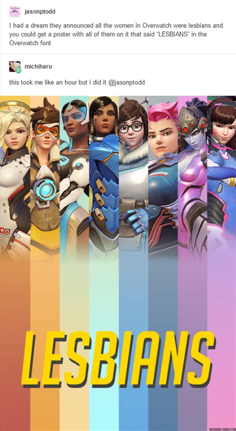 lesbian overwatch porn